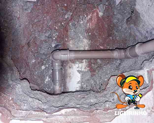 Detecção de vazamento de água válvula hydra e cavalete torneiras Ligeirinho