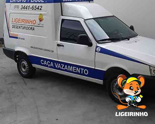 Encanador especializado em vazamentos de água Ligeirinho