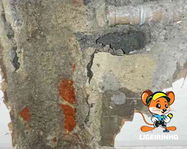 Manutenção profissional de vazamento com detector Geofone