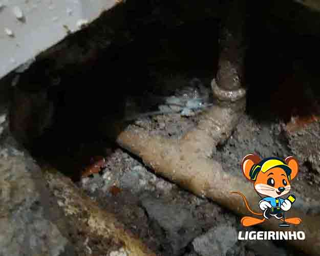 Solução em infiltração de água com laudo técnico LG