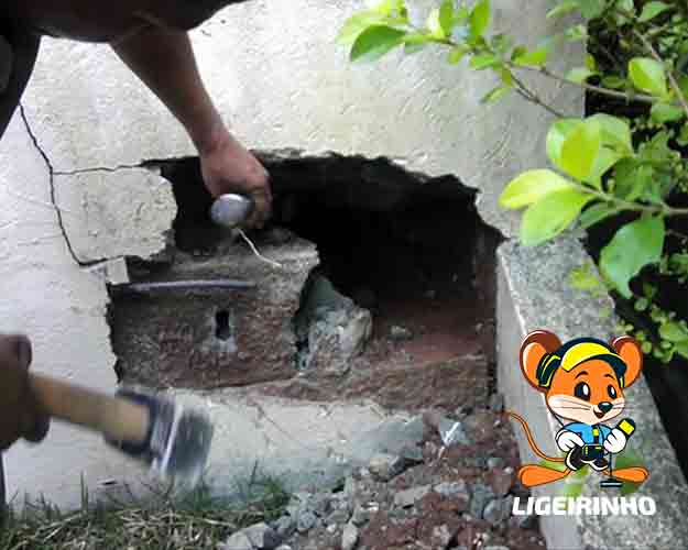 Caça vazamento de água barato na Zona Oeste Ligeirinho